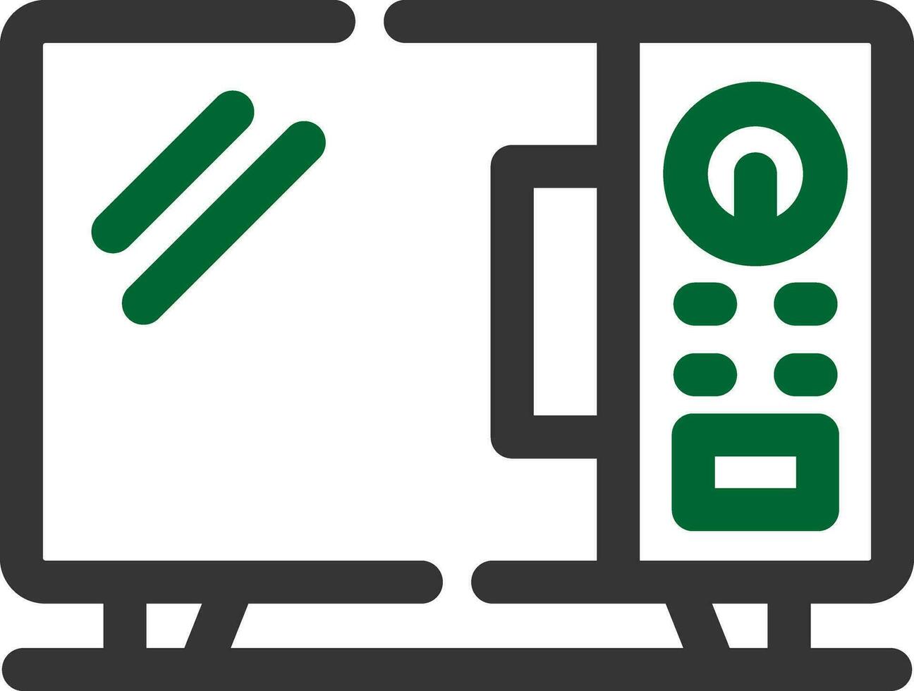 Microwave Creative Icon Design vector