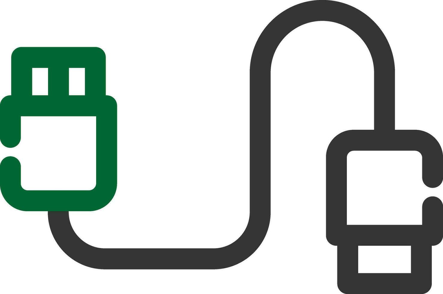Cable Creative Icon Design vector