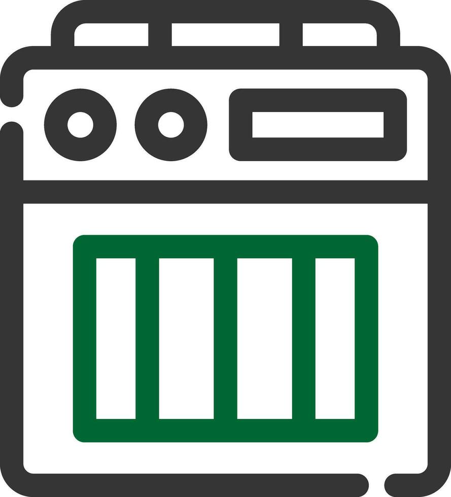 Amplifier Box Creative Icon Design vector
