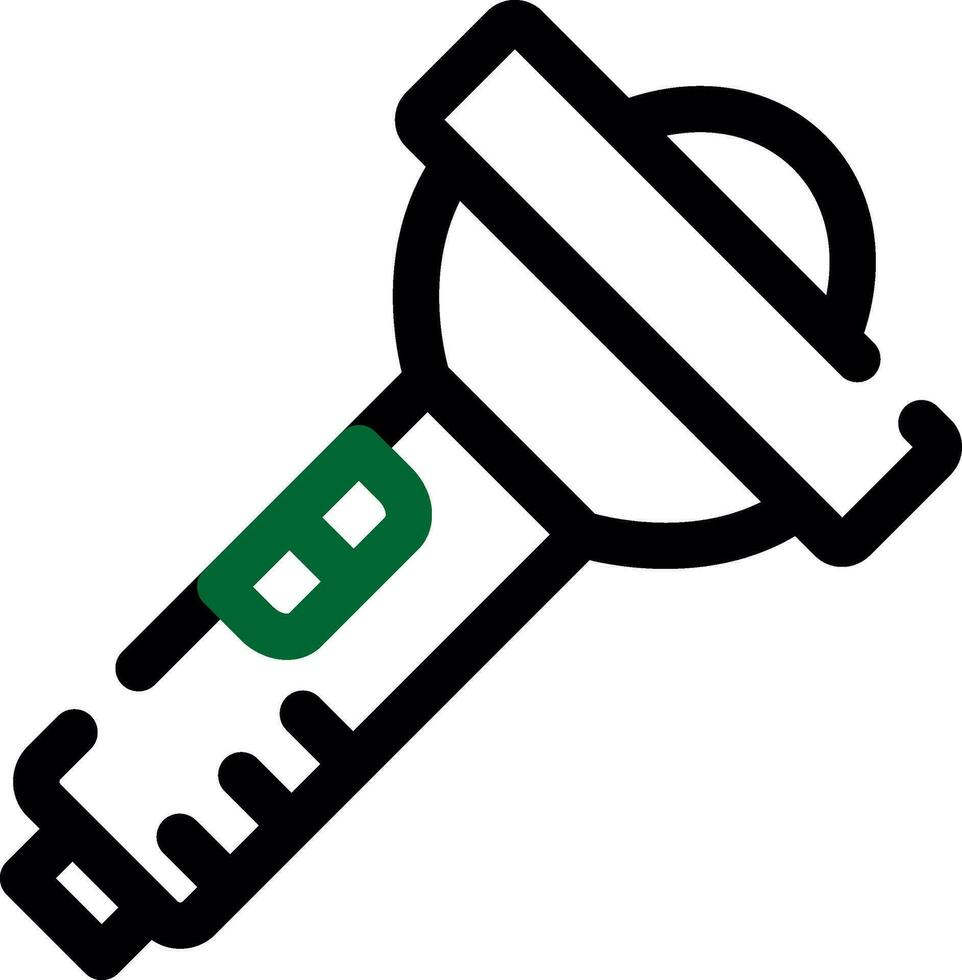 Flashlight Creative Icon Design vector