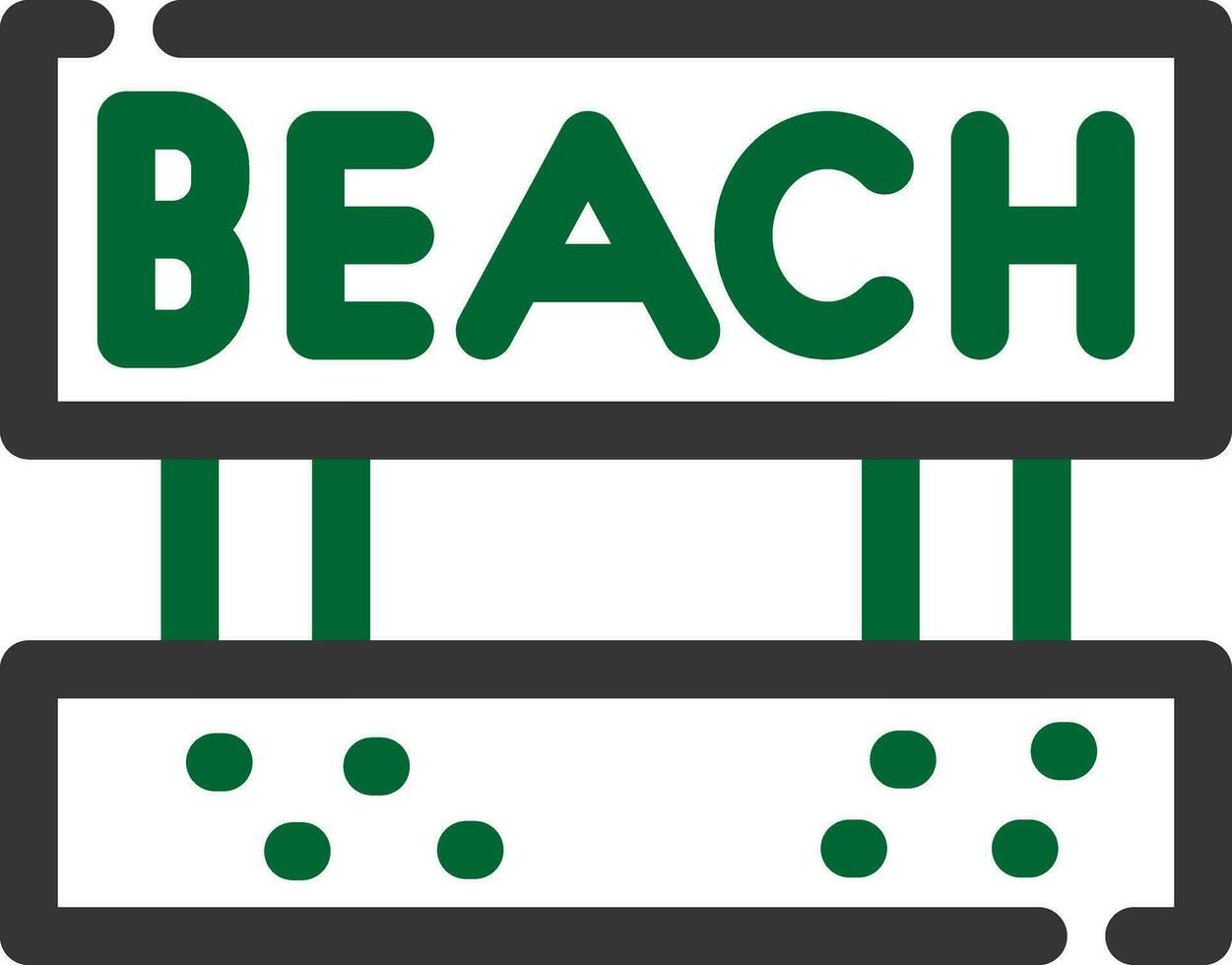 Beach Creative Icon Design vector