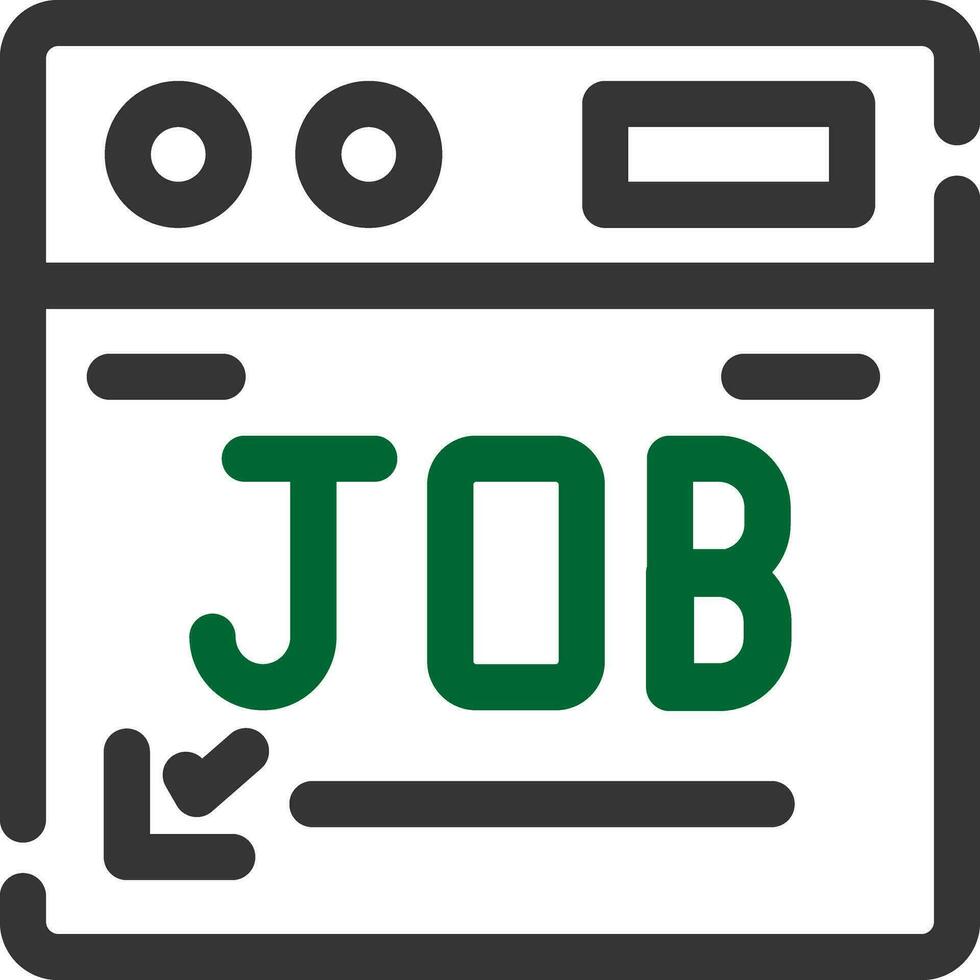 Job Creative Icon Design vector