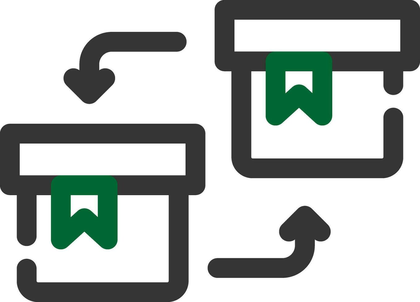 Replacement Creative Icon Design vector