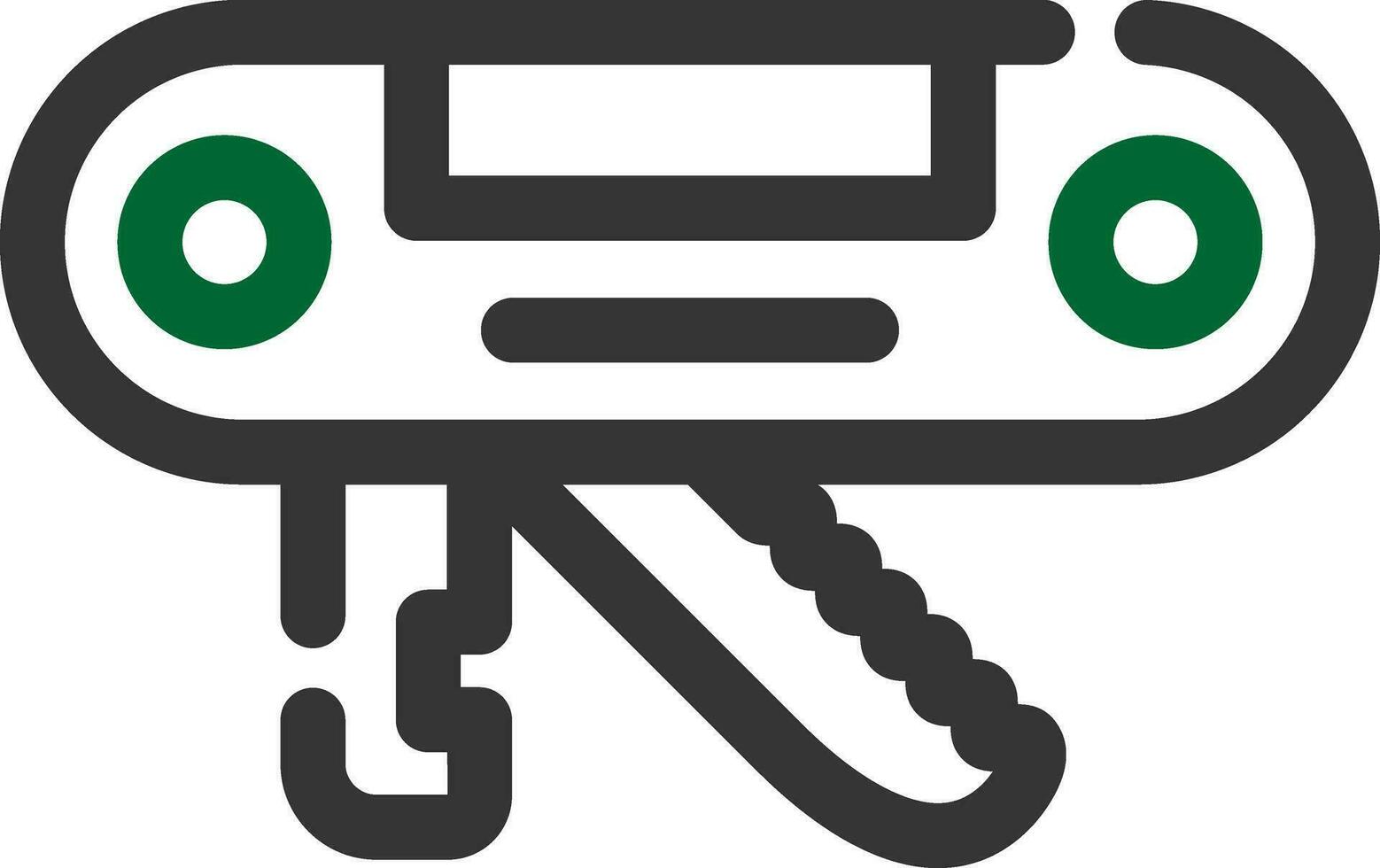 Swiss Army Knife Creative Icon Design vector
