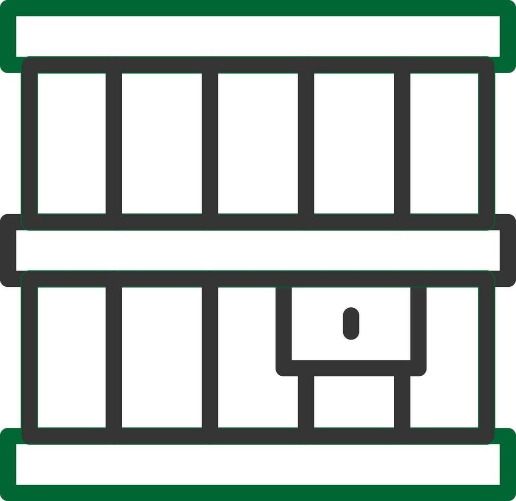 Jail Creative Icon Design vector