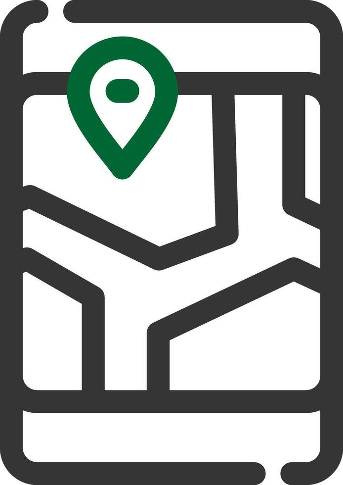 diseño de icono creativo gps vector