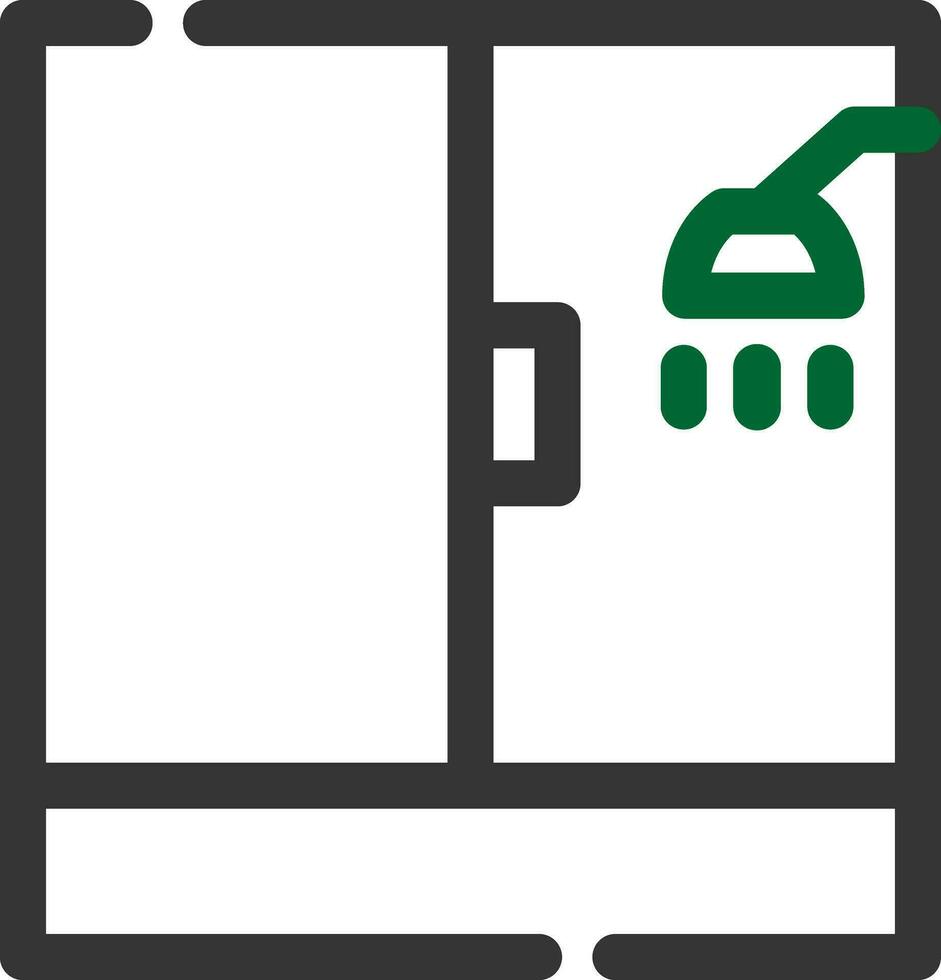 Shower Creative Icon Design vector