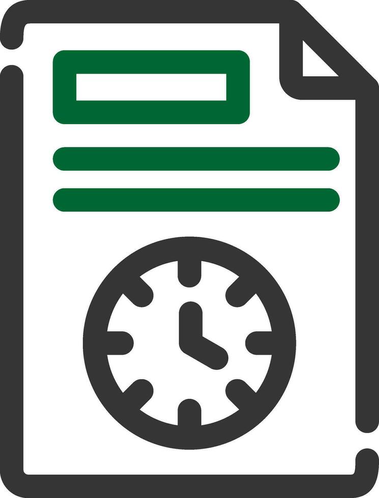 Schedule Creative Icon Design vector