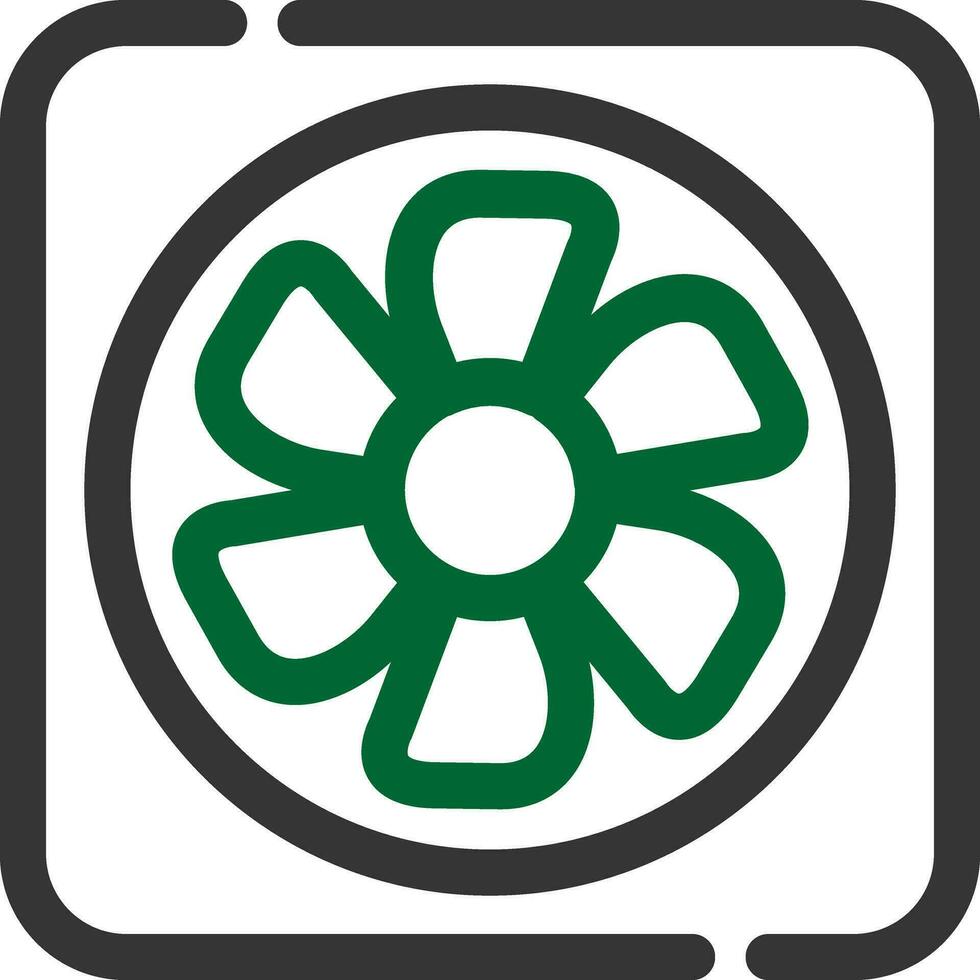 Fan Creative Icon Design vector