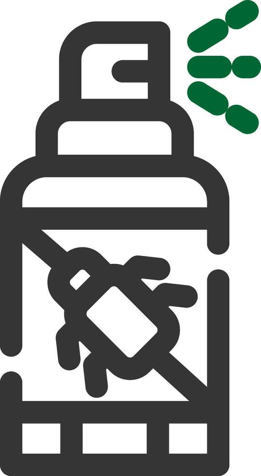 Spray Bottle Creative Icon Design vector