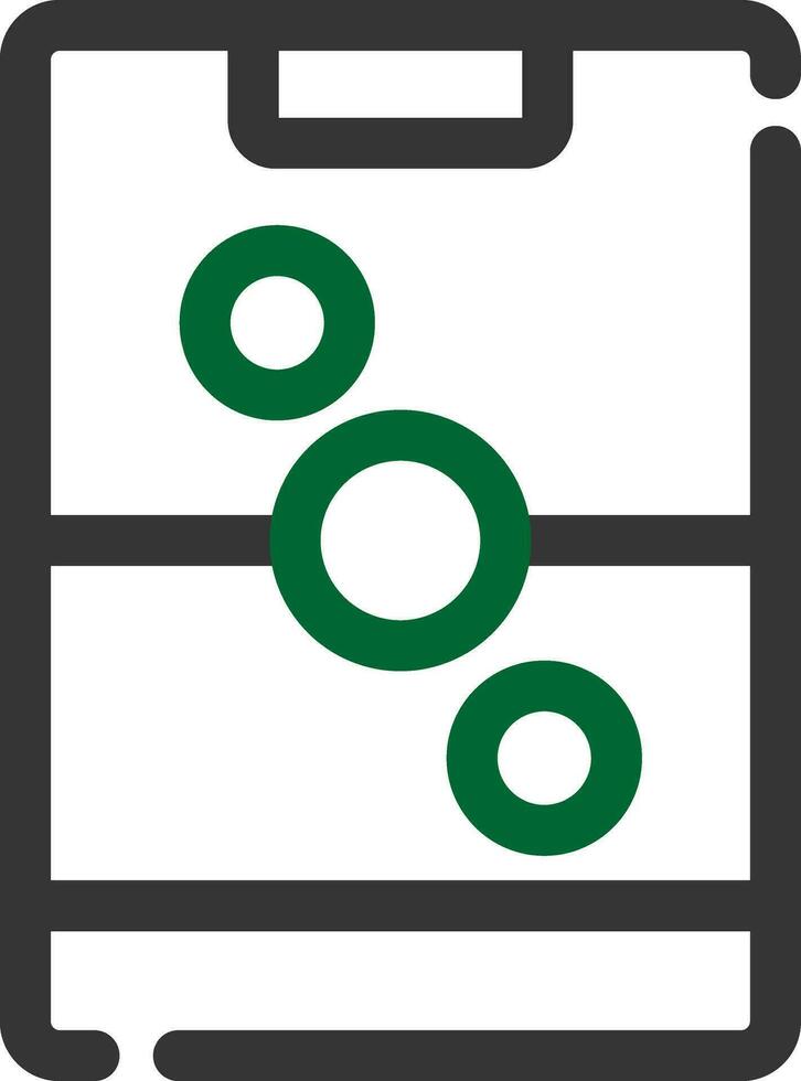 Line Two Color vector
