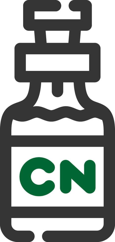 Cyanide Creative Icon Design vector