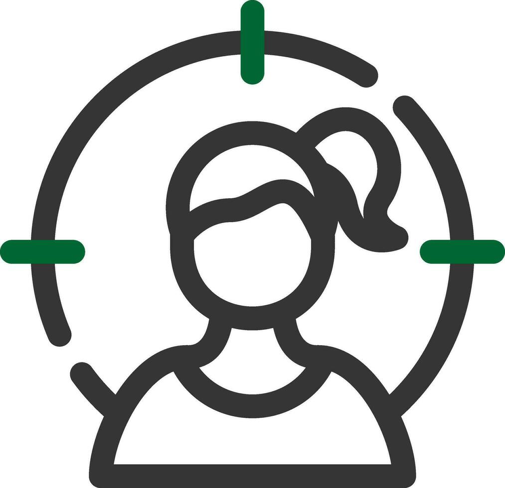 Headhunt Creative Icon Design vector