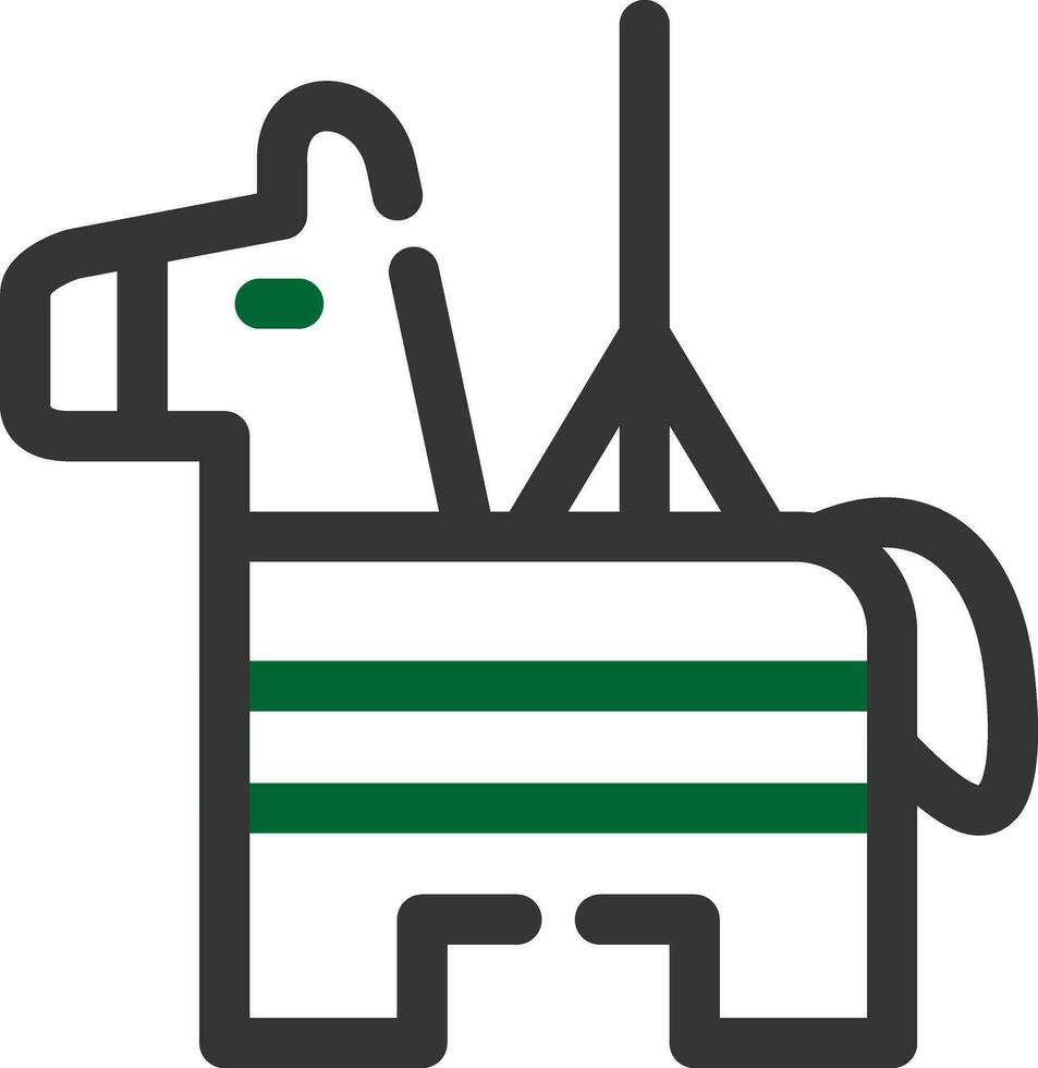 Line Two Color vector