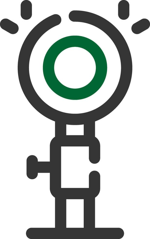 Light Creative Icon Design vector