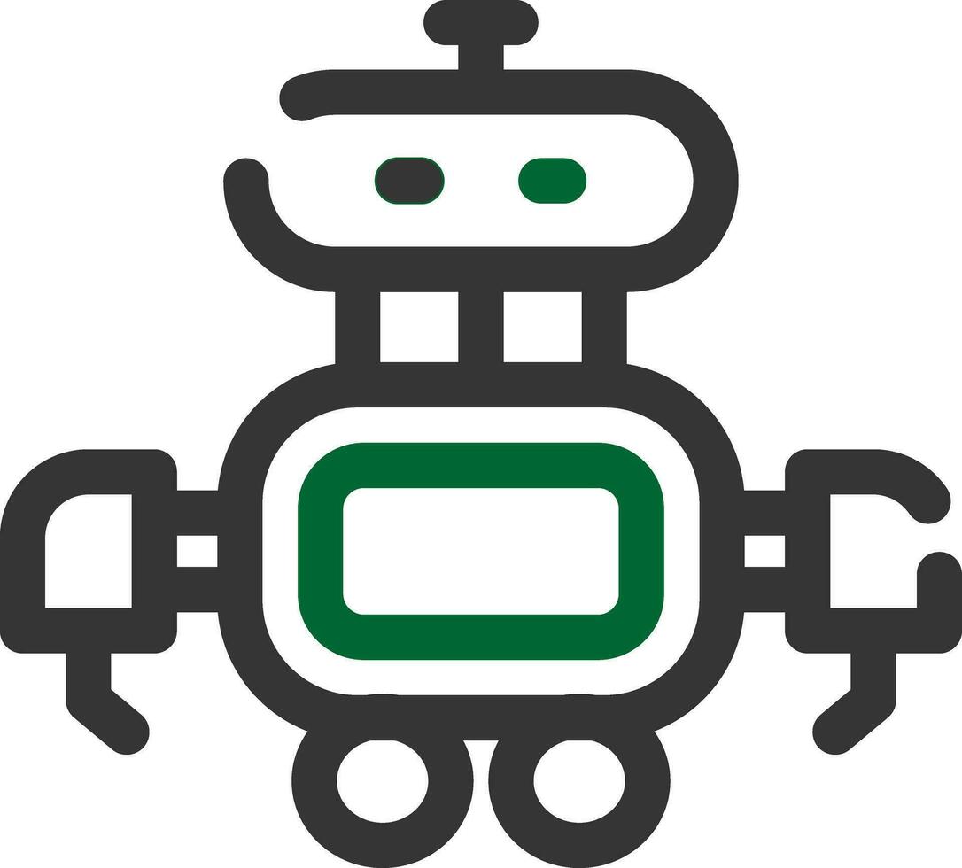 Robot Creative Icon Design vector