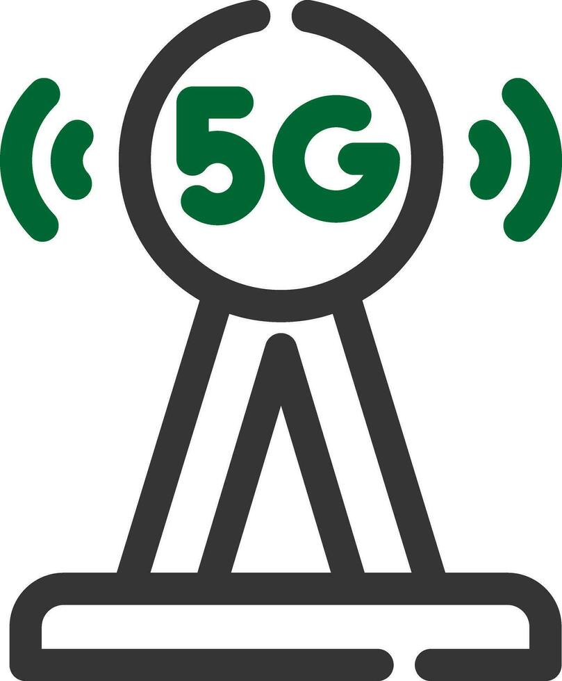Antenna Creative Icon Design vector