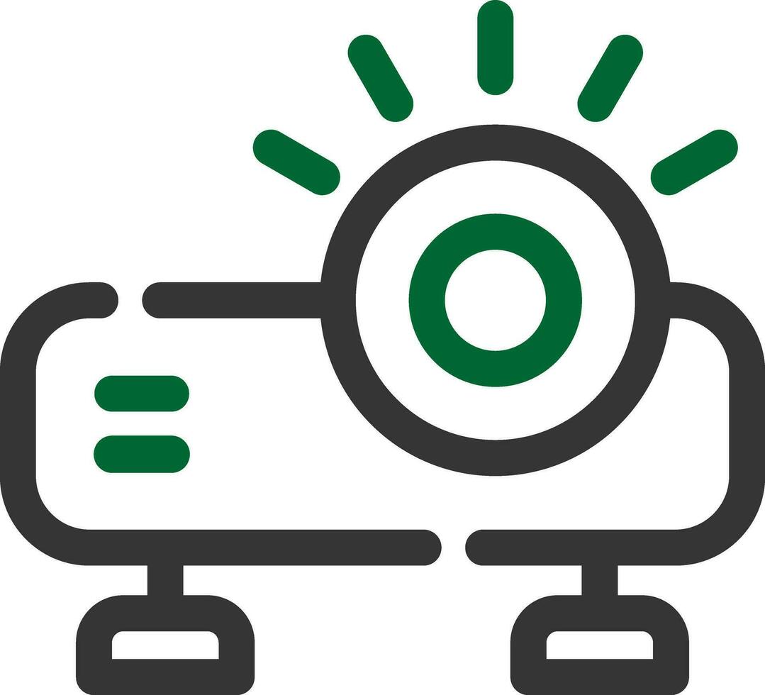 Projector Creative Icon Design vector
