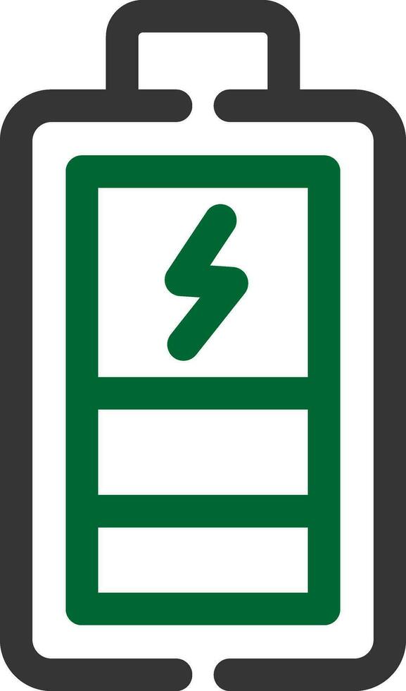 Charging Battery Creative Icon Design vector