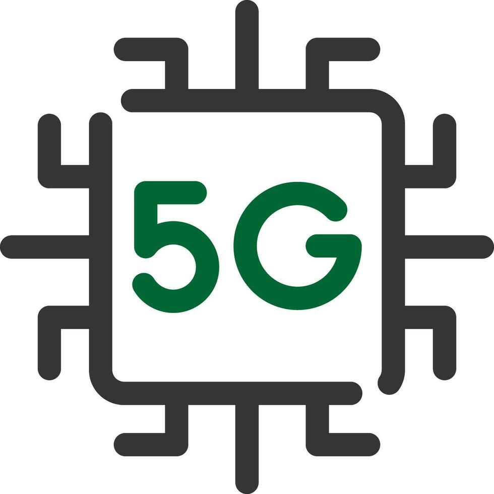 5G Creative Icon Design vector