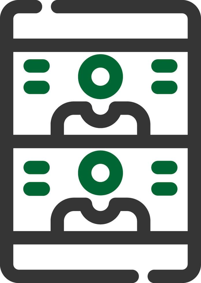 Videocall Creative Icon Design vector