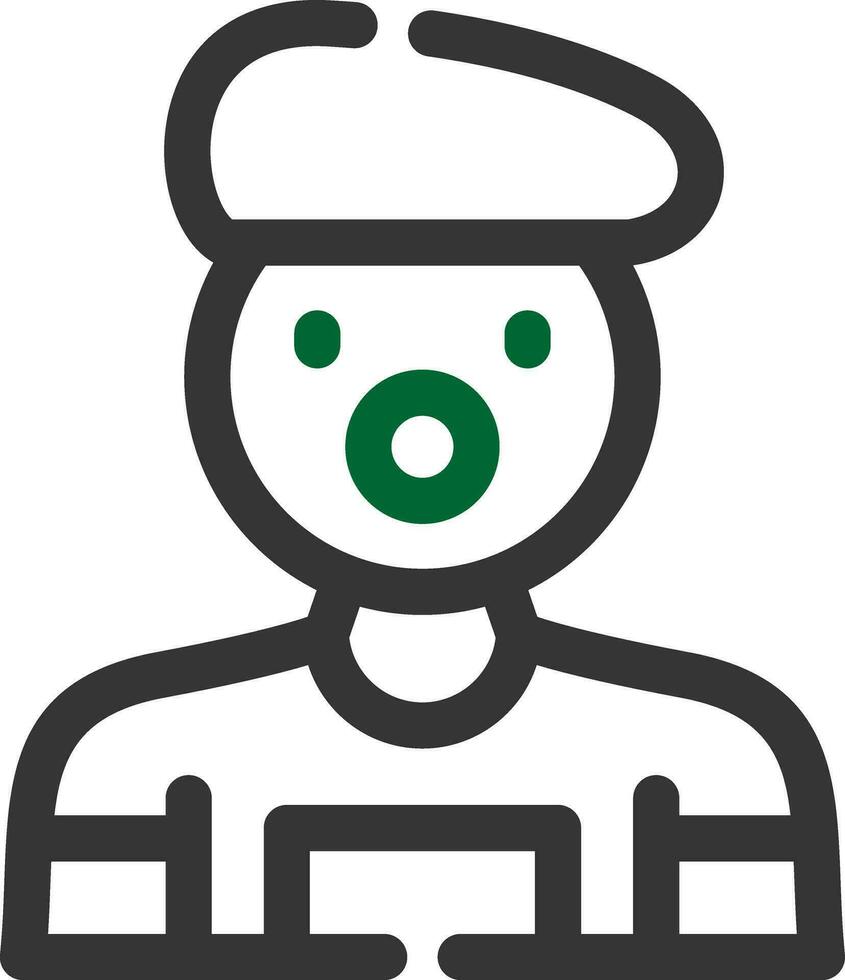 Mime Creative Icon Design vector