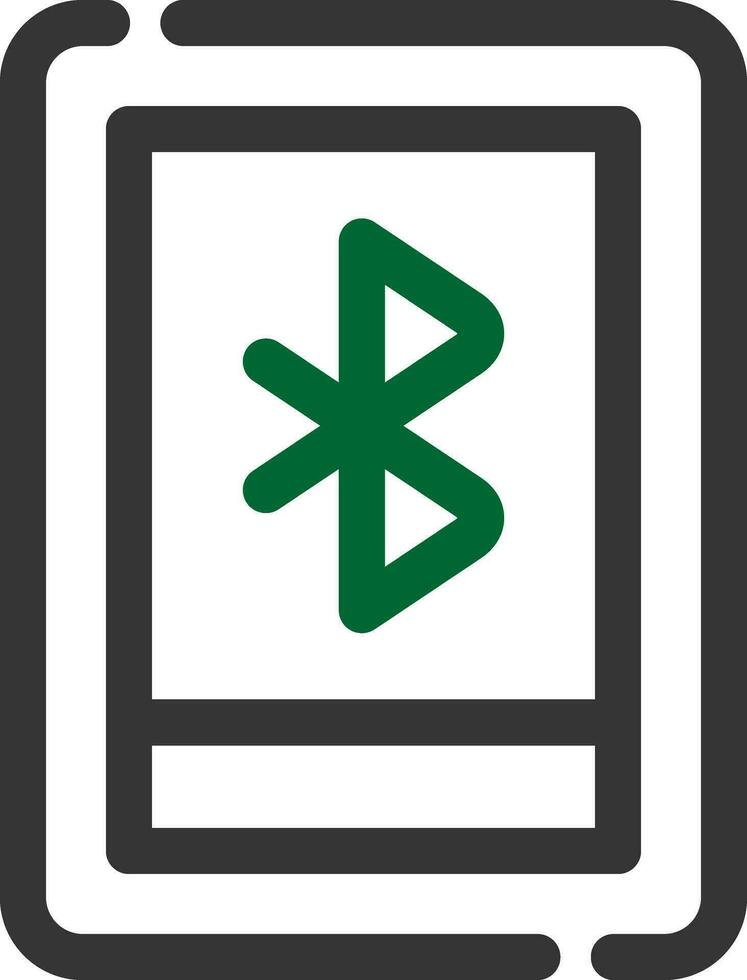 Bluetooth Creative Icon Design vector