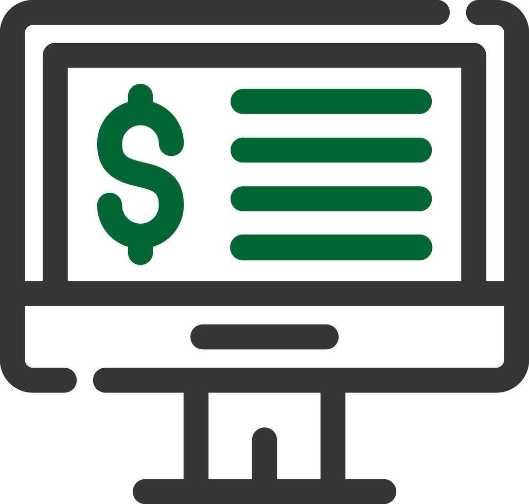 Online Donation Creative Icon Design vector
