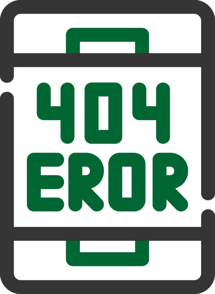 diseño de icono creativo de error vector