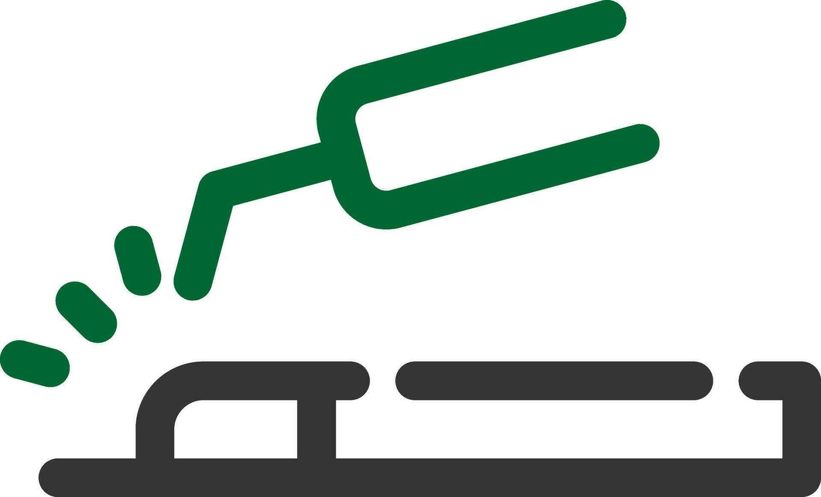 Welding Machine Creative Icon Design vector
