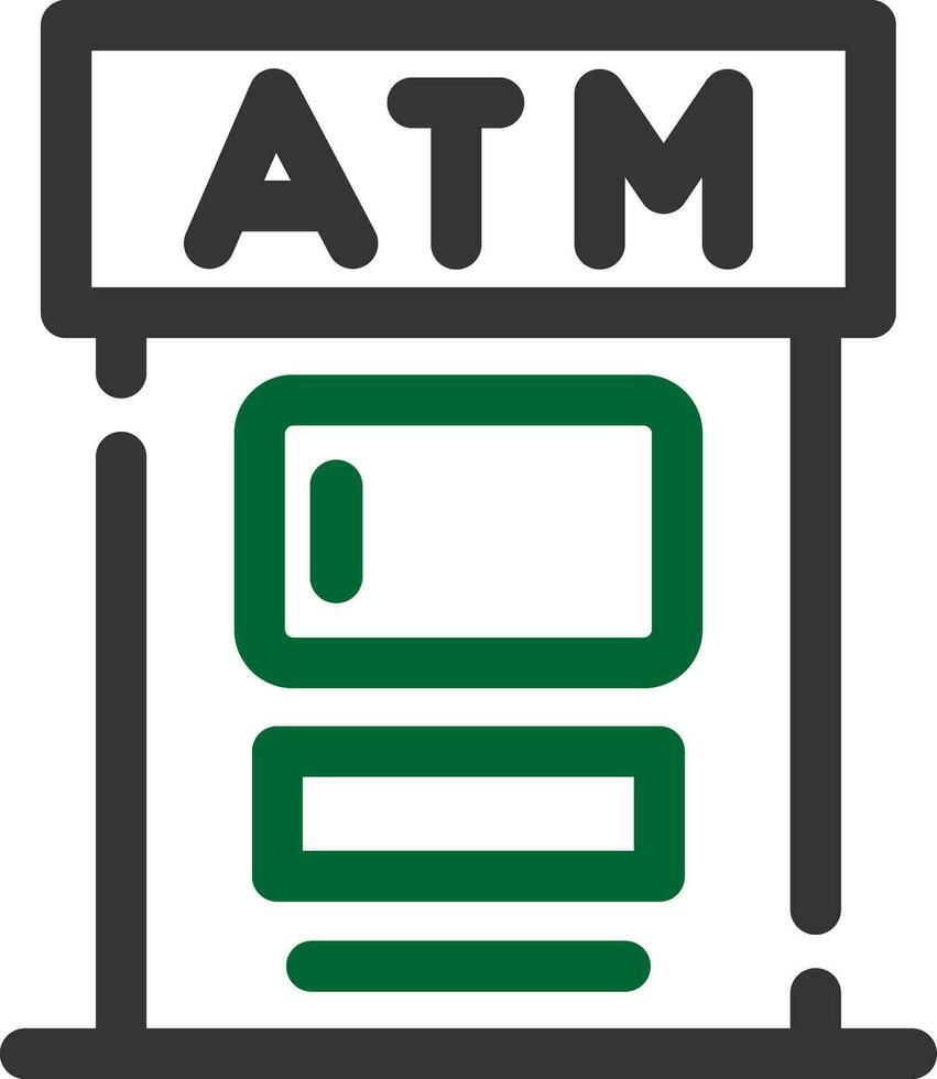 ATM Creative Icon Design vector