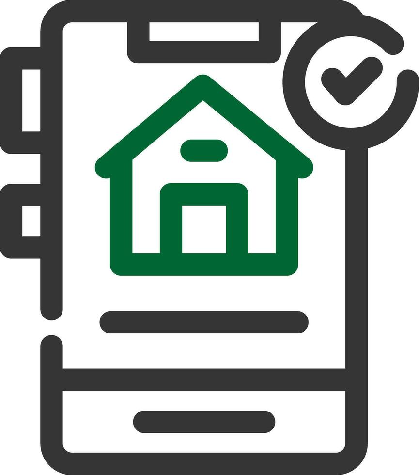 Home Insurance Creative Icon Design vector