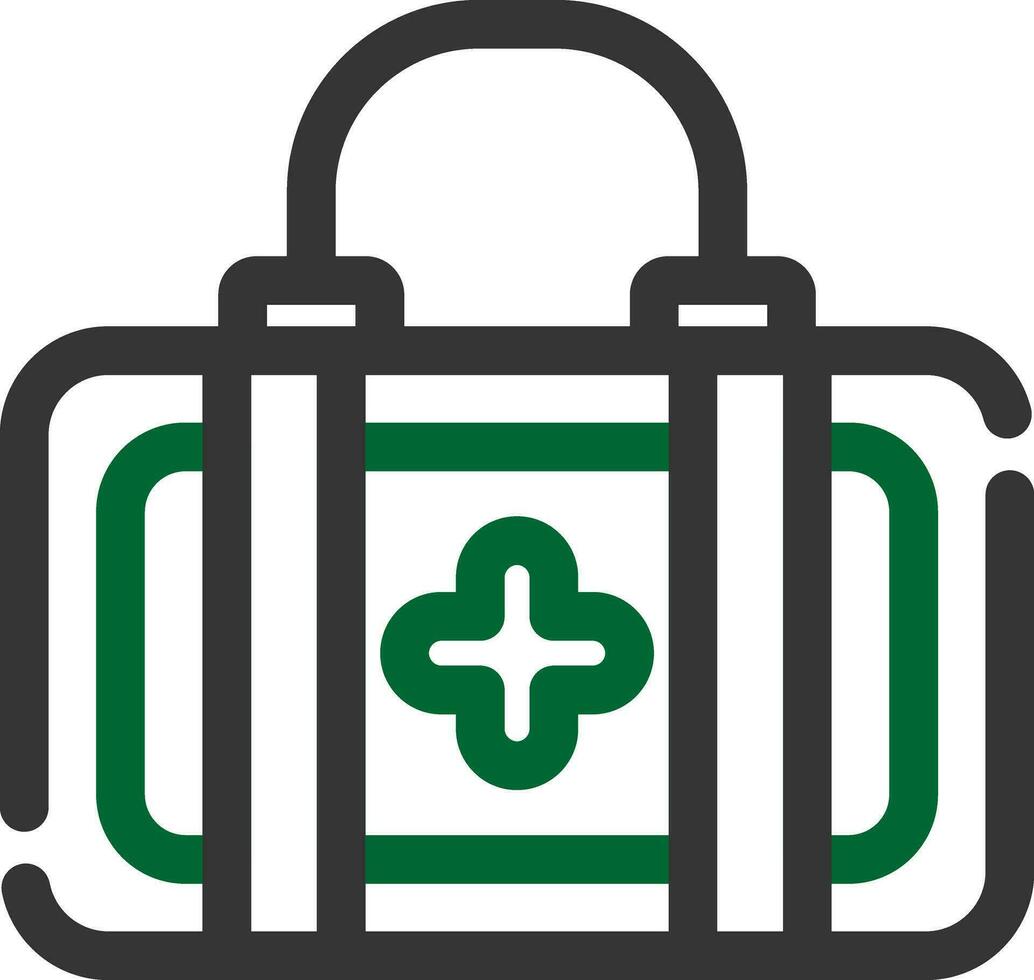 First Aid Kit Creative Icon Design vector