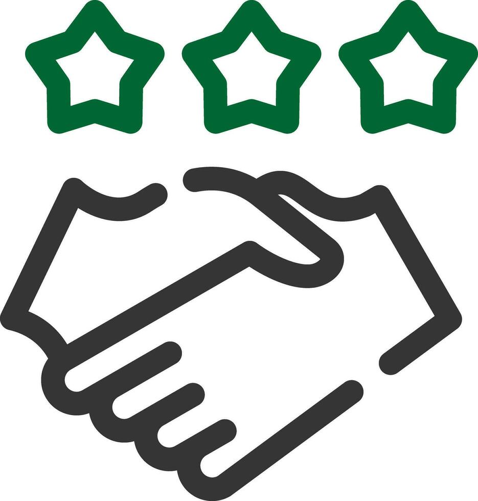 Game Handshake Creative Icon Design vector