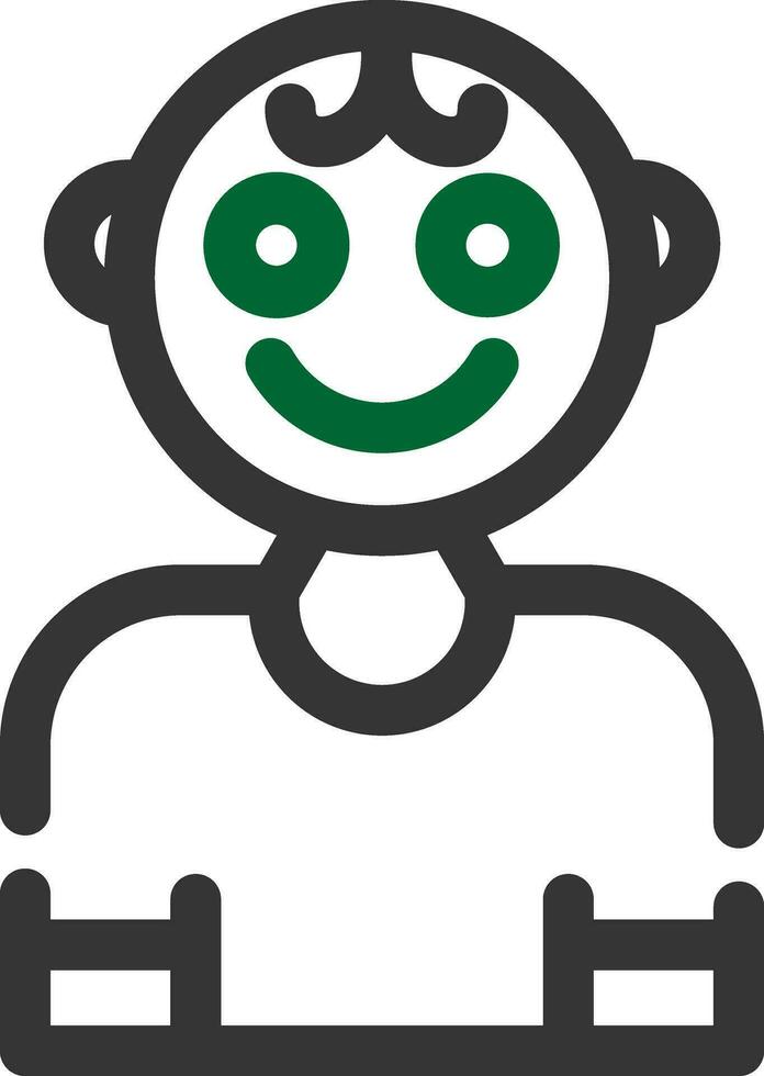 Baby Boy Creative Icon Design vector
