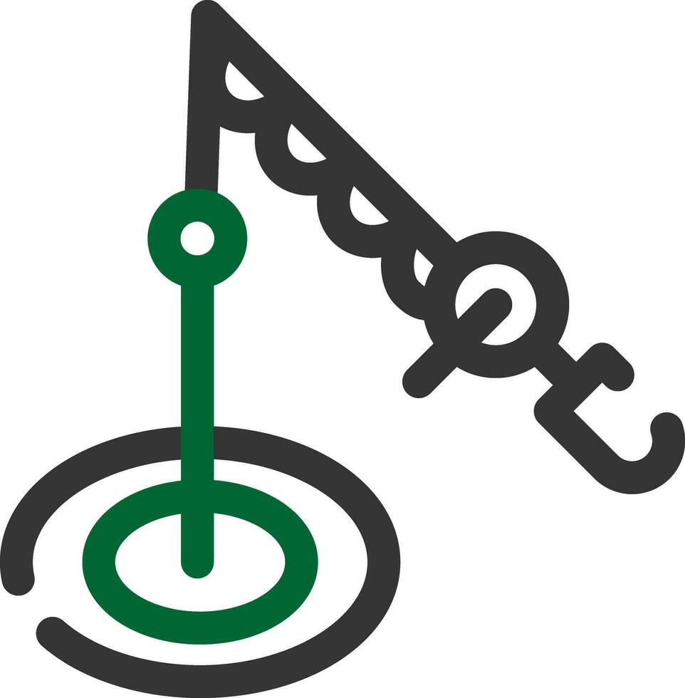 Fishing Season Creative Icon Design vector
