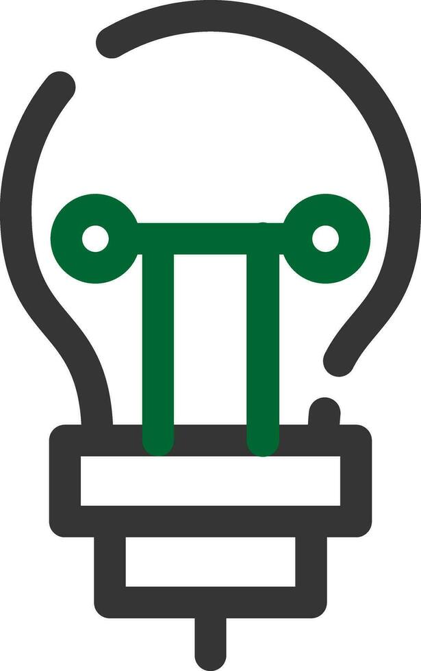 Bulb Creative Icon Design vector