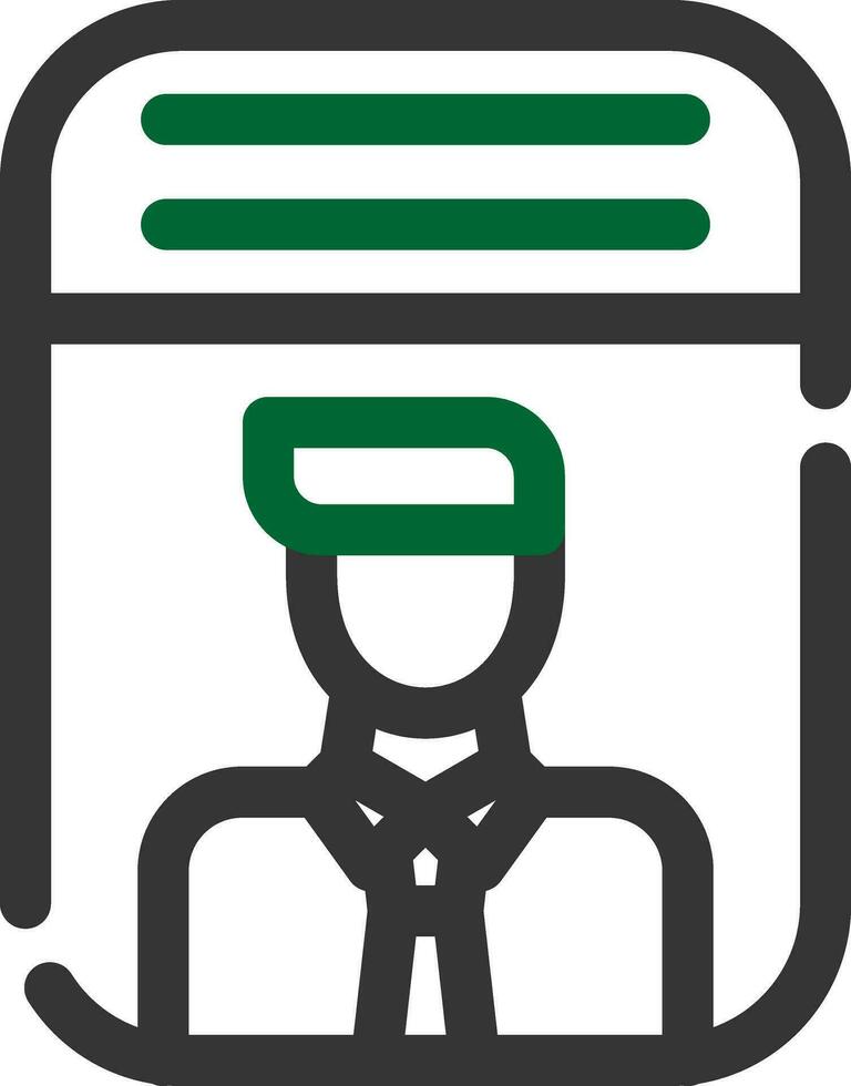 Buyer Persona Creative Icon Design vector