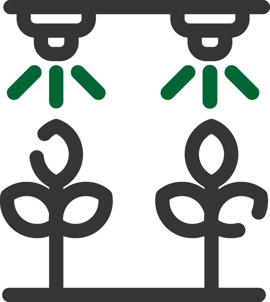 Farm Grown Creative Icon Design vector