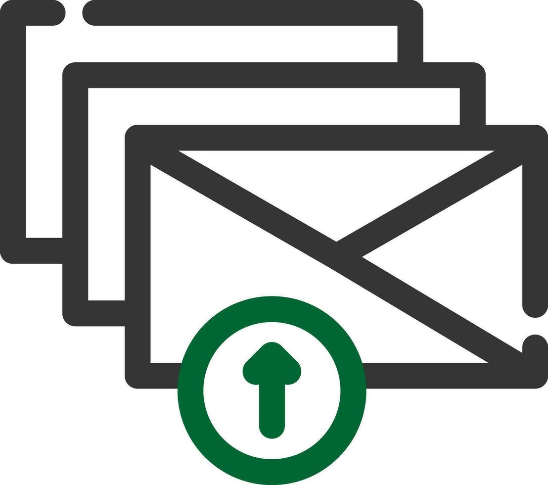 Email Blasts Creative Icon Design vector