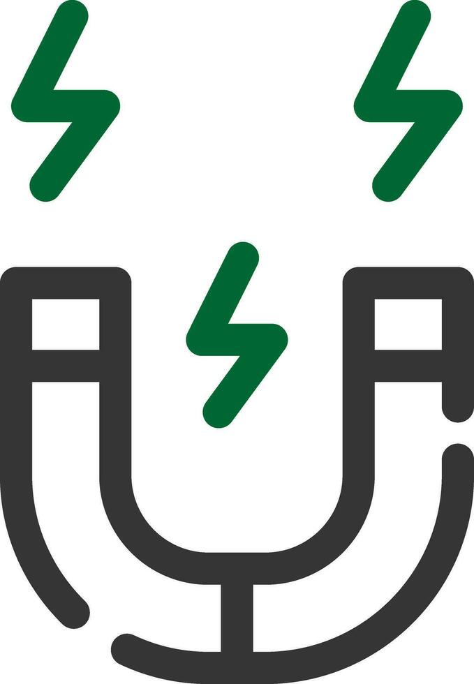Line Two Color vector
