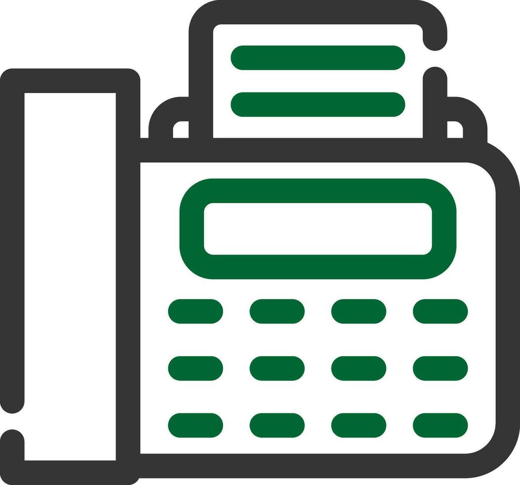 Fax Creative Icon Design vector