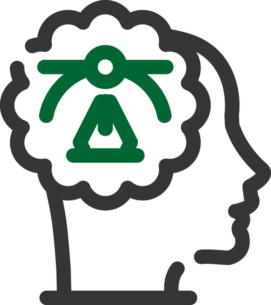 Design Thinking Creative Icon Design vector