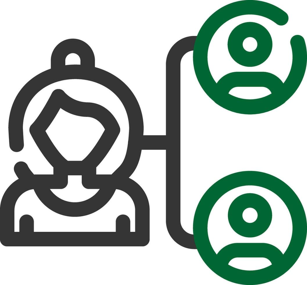 Manager Creative Icon Design vector