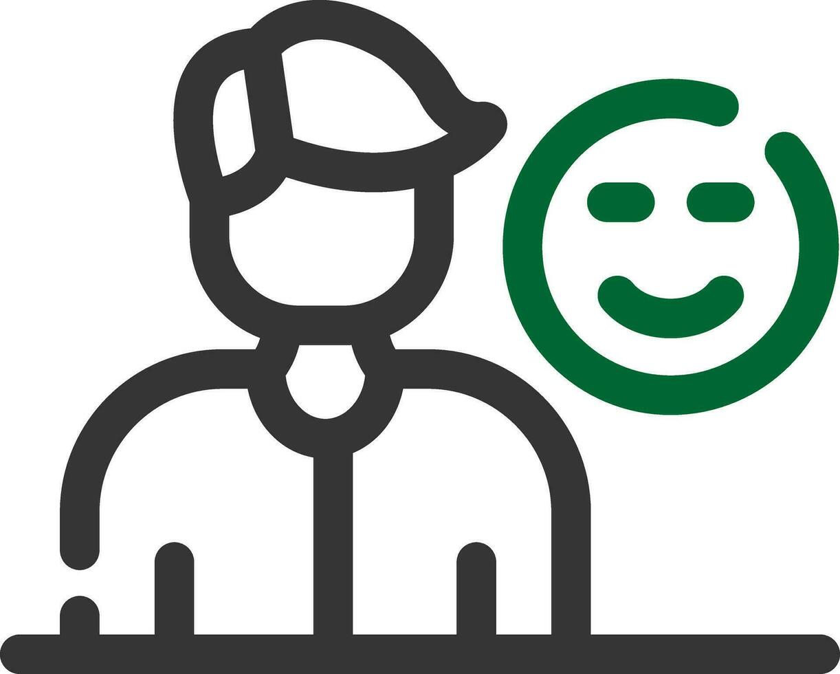 Customer Satisfaction Creative Icon Design vector