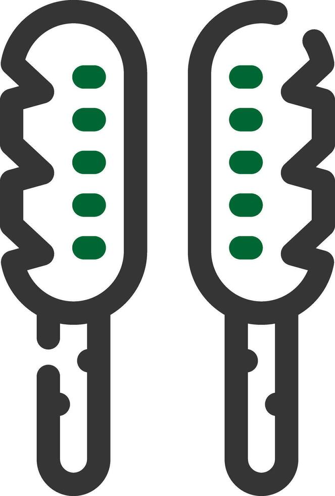 Corn Dog Creative Icon Design vector