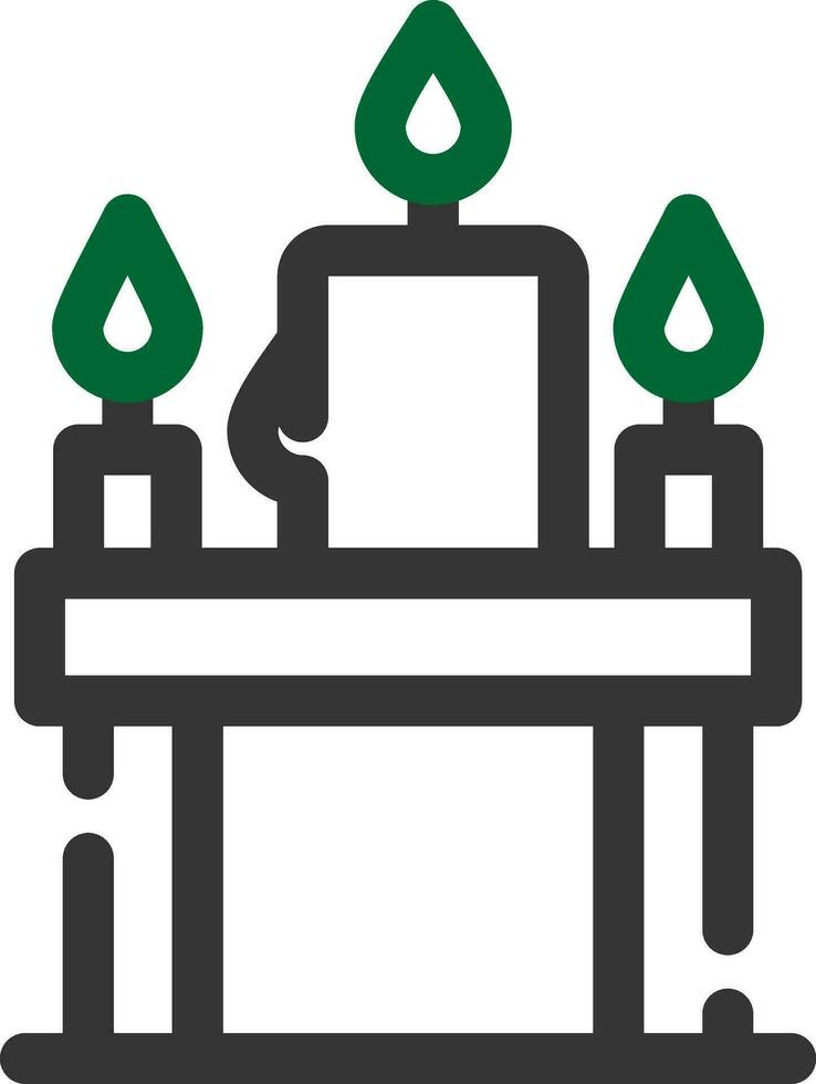Candles Creative Icon Design vector