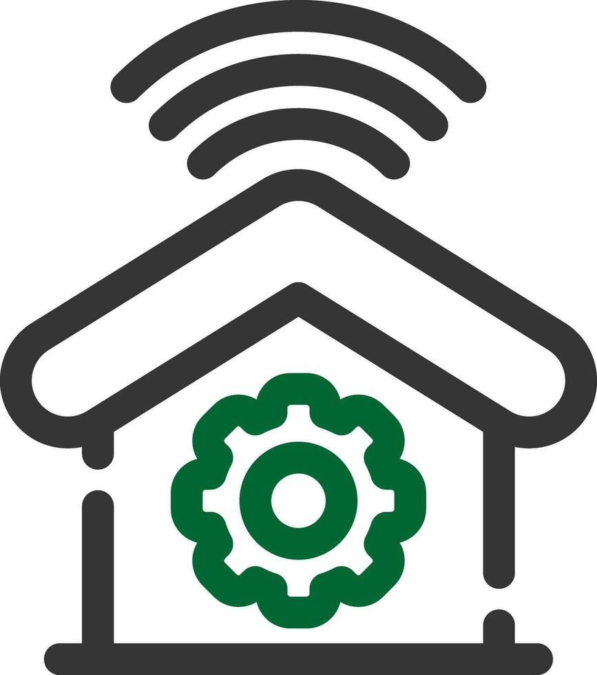 Home Automation Creative Icon Design vector