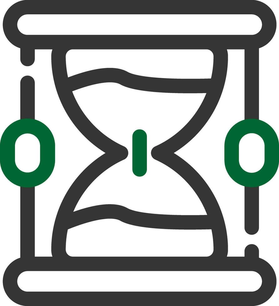 diseño de icono creativo de reloj de arena vector