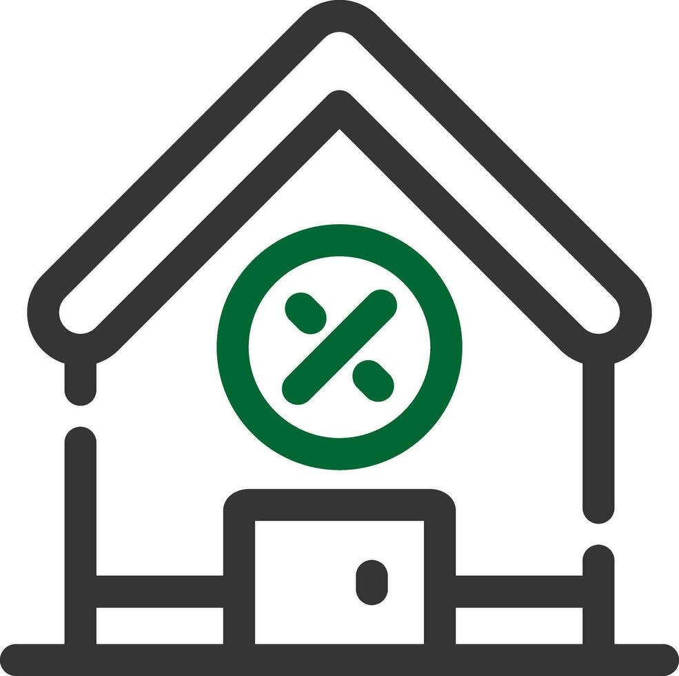 Home Office Tax Deduction Creative Icon Design vector